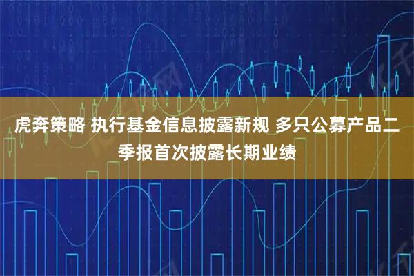 虎奔策略 执行基金信息披露新规 多只公募产品二季报首次披露长期业绩